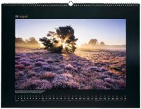 KUNTH Monats-Wandkalender Wildnis Deutschland 2026, 1 St.