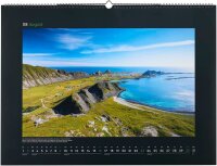 KUNTH Monats-Wandkalender Hurtigruten 2026, 1 St.