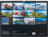 KUNTH Monats-Wandkalender Hurtigruten 2026, 1 St.