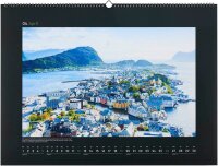 KUNTH Monats-Wandkalender Hurtigruten 2026, 1 St.