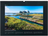 KUNTH Monats-Wandkalender Hurtigruten 2026, 1 St.