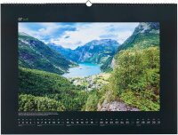 KUNTH Monats-Wandkalender Hurtigruten 2026, 1 St.