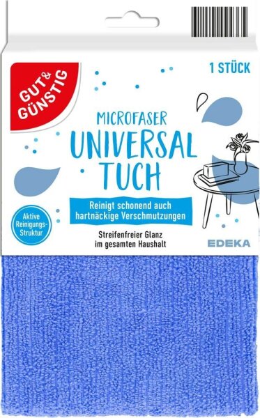GUT&GÜNSTIG Universaltuch Mikrofasertuch, 1 St.