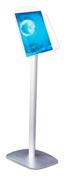 LMG Infoständer silber DIN A4 100,0 cm, 1 St.