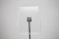 LMG Infoständer silber DIN A4 100,0 cm, 1 St.
