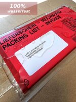 LMG Lieferscheintaschen Kunststoff DIN lang 1.000 St.