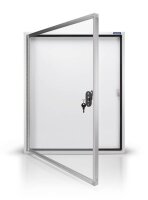 magnetoplan Schaukasten CC alu 4x DIN A4 65,0 x 6,5 x...