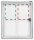 magnetoplan Schaukasten CC alu 4x DIN A4 65,0 x 6,5 x 79,0 cm, 1 St.