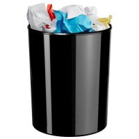 HAN ELEGANCE i-Line Papierkorb 13,0 l schwarz, 1 St.