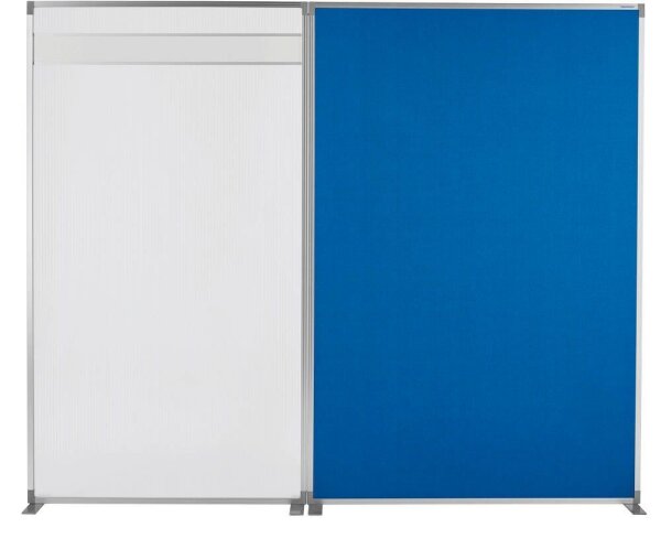 magnetoplan Trennwand 1103803, blau 125,0 x 180,0 cm, 1 St.