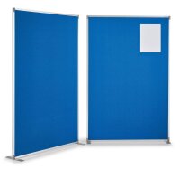 magnetoplan Trennwand 1103803, blau 125,0 x 180,0 cm, 1 St.