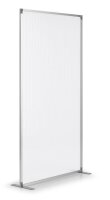 magnetoplan Trennwand 1103851, transparent 100,0 x 180,0 cm, 1 St.