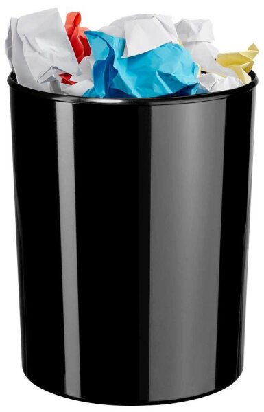 HAN ELEGANCE i-Line Papierkorb 20,0 l schwarz, 1 St.