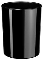 HAN ELEGANCE i-Line Papierkorb 20,0 l schwarz, 1 St.