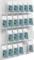 helit Wandprospekthalter the clearly transparent 1/3 DIN...
