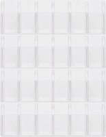 helit Wandprospekthalter the clearly transparent 1/3 DIN...