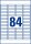 AVERY Zweckform Etiketten L7656-25 weiß 46,0 x 11,1 mm, 25 Blatt