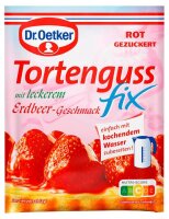 Dr. Oetker Tortenguss Erdbeer 50,0 g  ( 1204728004 )