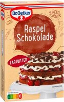 Dr. Oetker Raspelschokolade Zartbitter 100,0 g  (...