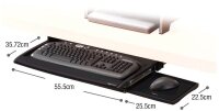 Fellowes Tastaturauszug mit Mausablage schwarz