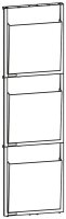 helit Wandprospekthalter the placativ transparent DIN A4...