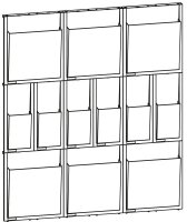 helit Wandprospekthalter the placativ transparent DIN A4,...