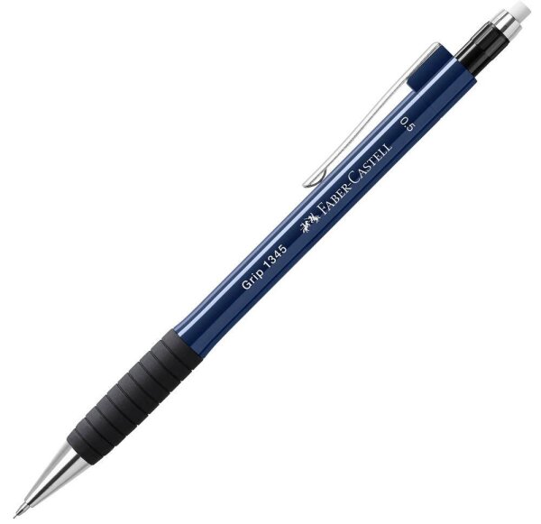 FABER-CASTELL GRIP 1345 Druckbleistift blau B 0,5 mm, 1 St.