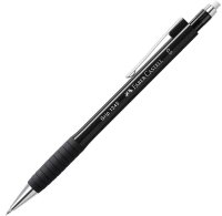 FABER-CASTELL GRIP 1345 Druckbleistift schwarz B 0,5 mm,...