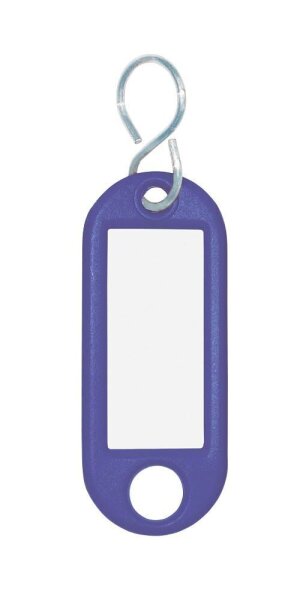 WEDO Schlüsselanhänger blau, 10 St.