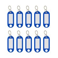 WEDO Schlüsselanhänger blau, 10 St.