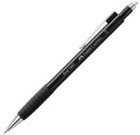 FABER-CASTELL GRIP 1347 Druckbleistift schwarz B 0,7 mm,...