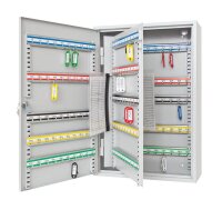 WEDO Schlüsselkasten lichtgrau mit 150 Haken,...