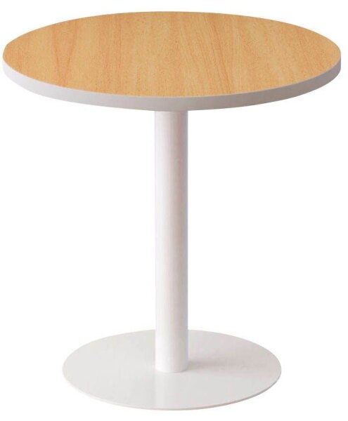 meet powered by PAPERFLOW Beistelltisch rund Spanplatte buche 60,0 x 60,0 x 60,0 cm, 1 St.