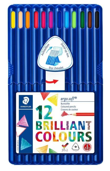 STAEDTLER ergosoft® Buntstifte farbsortiert, 12 St.