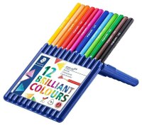 STAEDTLER ergosoft® Buntstifte farbsortiert, 12 St.