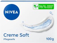 NIVEA Creme Soft Feste Seife 100 g, 1 St.