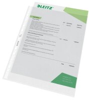 LEITZ Prospekthüllen 4790 DIN A4 transparent genarbt 0,085 mm, 100 St.