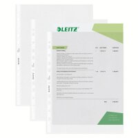 LEITZ Prospekthüllen 4790 DIN A4 transparent genarbt 0,085 mm, 100 St.