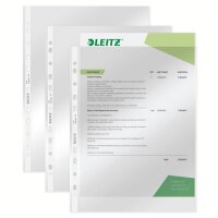 LEITZ Prospekthüllen 4770 DIN A4 glasklar glatt 0,08 mm, 100 St.