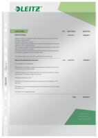 LEITZ Prospekthüllen 4770 DIN A4 glasklar glatt 0,08 mm, 100 St.