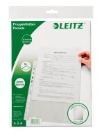 LEITZ Prospekthüllen 4770 DIN A4 glasklar glatt 0,08 mm, 100 St.