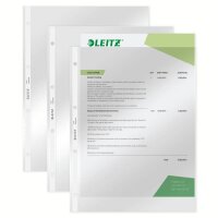 LEITZ Prospekthüllen 4734 Super Premium DIN A4 glasklar glatt 0,08 mm, 100 St.