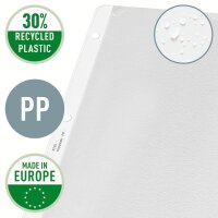 LEITZ Prospekthüllen 4720 DIN A4 transparent genarbt 0,13 mm, 100 St.