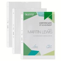LEITZ Prospekthüllen 4720 DIN A4 transparent genarbt 0,13 mm, 100 St.