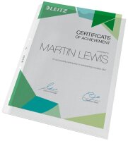 LEITZ Prospekthüllen 4780 DIN A4 transparent genarbt 0,13 mm, 100 St.