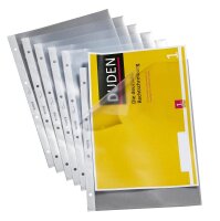 LEITZ Prospekthüllen 4784 DIN A4 transparent genarbt...