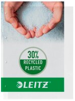 LEITZ Prospekthüllen 4784 DIN A4 transparent genarbt 0,13 mm, 100 St.