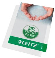 LEITZ Sichthüllen Standard 4000 DIN A4 transparent genarbt 0,13 mm, 100 St.