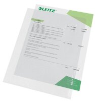 LEITZ Sichthüllen Standard 4000 DIN A4 transparent genarbt 0,13 mm, 100 St.