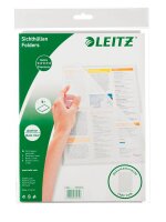 LEITZ Sichthüllen Premium 4100 DIN A4 glasklar glatt 0,15 mm, 100 St.